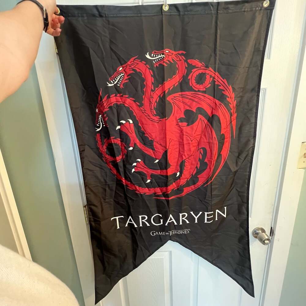 Game of Thrones House Targaryen Sigil Wall Banner Flag 30 x 50 Nylon Pennant